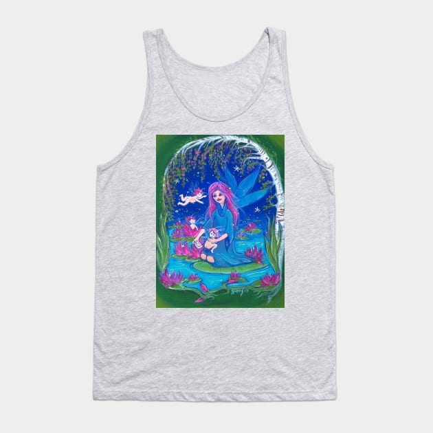 Lily fairy and babies Tank Top by StephaniePerryArt